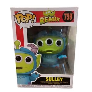 New Funko Pop Pop Remix 759 Sulley Pixar Disney Vinyl Figure